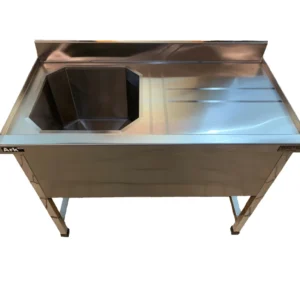 Single Bowl Sink with Side Shelf Exc 023