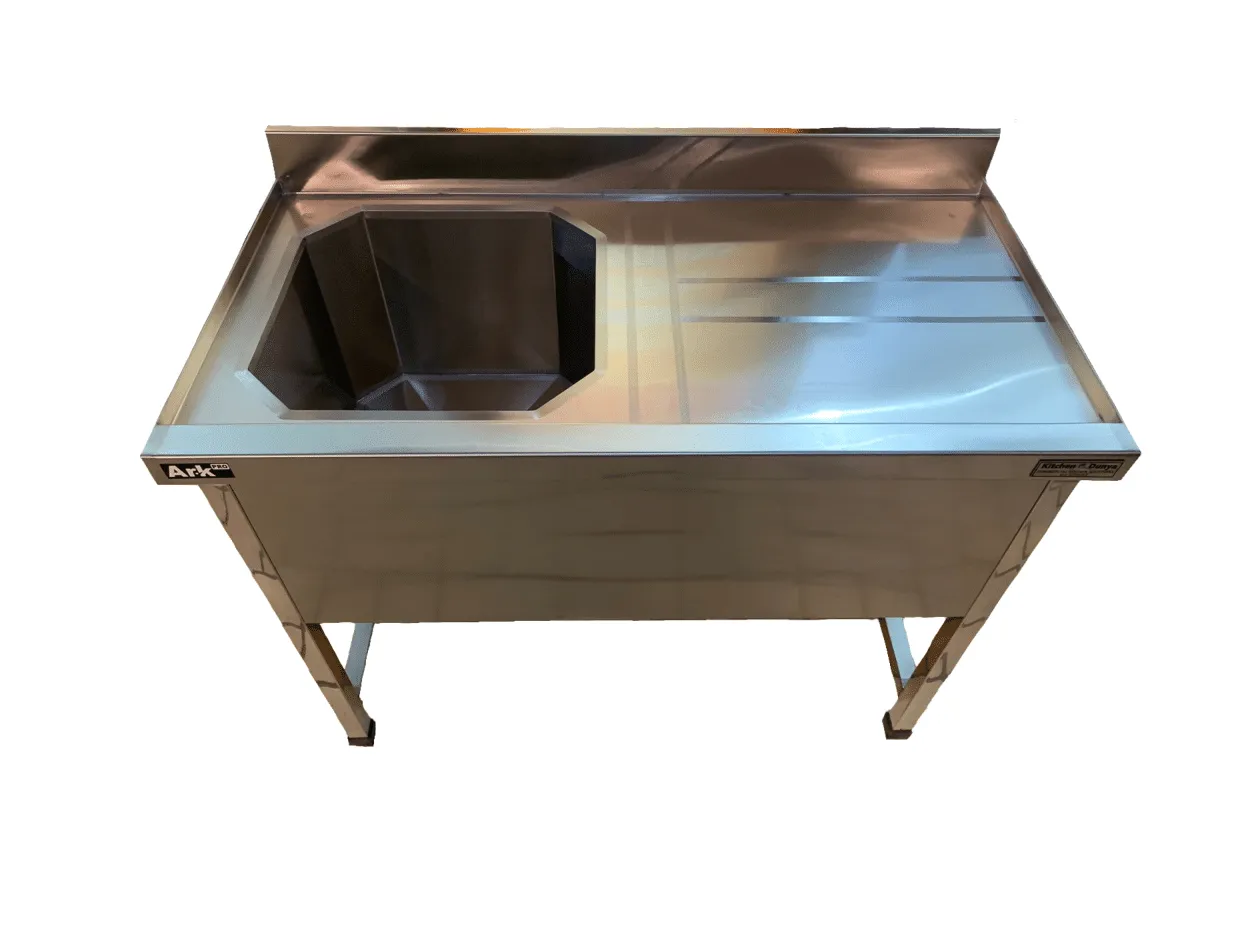 Single Bowl Sink with Side Shelf Exc 023
