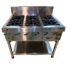 6 Burner Stove Dual System