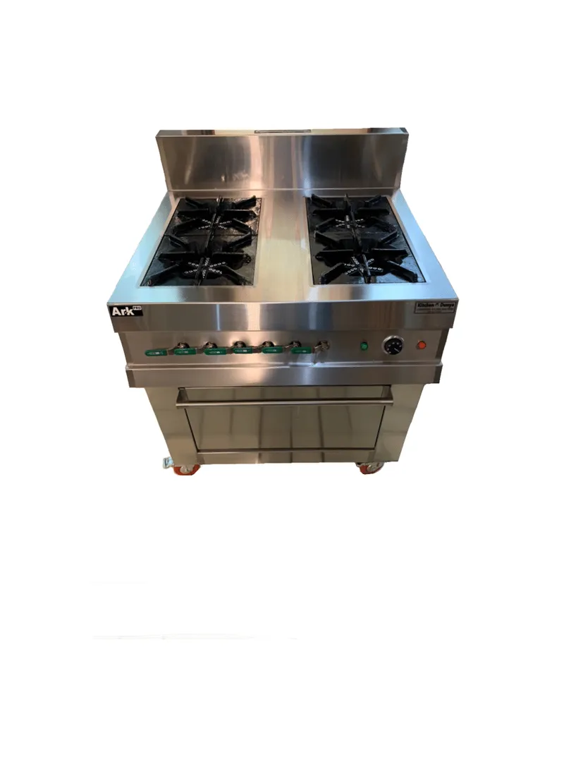 4 Burner Stove with Oven