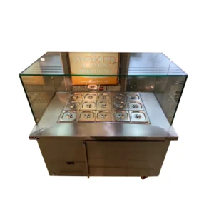 2 Burner Stove with Spice Pans