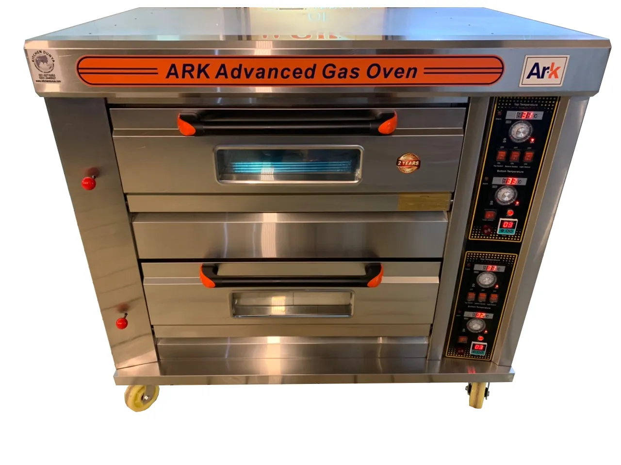 Double Deck Oven Ark with Stone Base - Image 2
