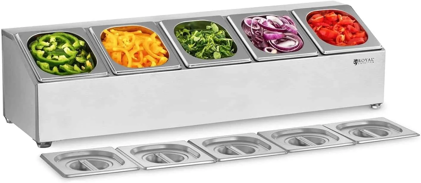 Prep Counter 5 Pot