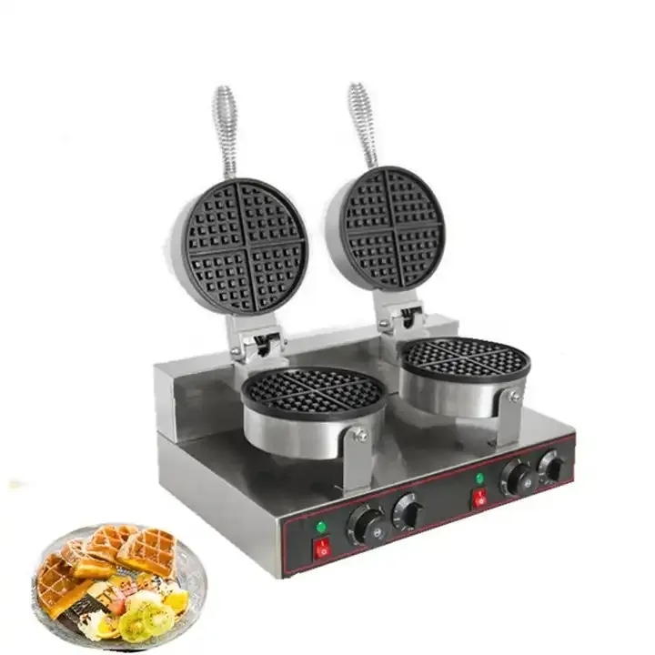 Waffle Maker Round ? Double