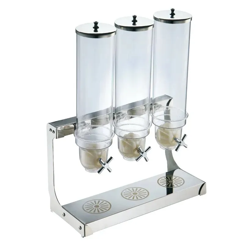 Triple Airtight Cereal Dispenser