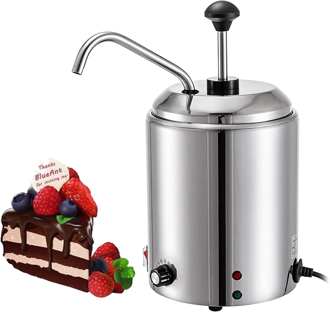 Hot Fudge Dispenser Round