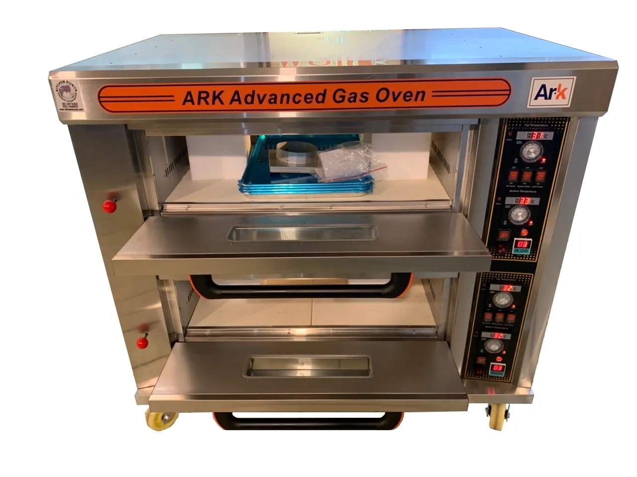 Double Deck Oven Ark with Stone Base