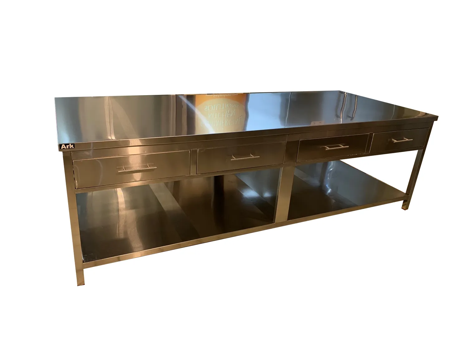 4 Burner Stove with Cabinets