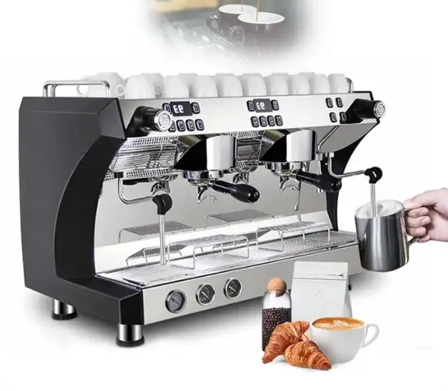 Double Head Espresso Coffee Machine
