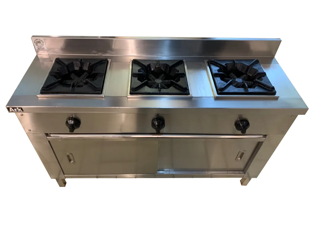 2 Burner Stove with Cabinets