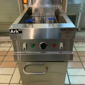 Single Tank Double Basket Electric Fryer
