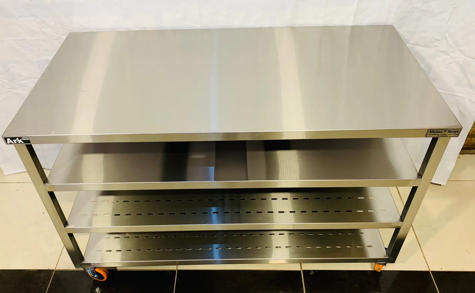 Work Table with Utensil Storage - Image 4