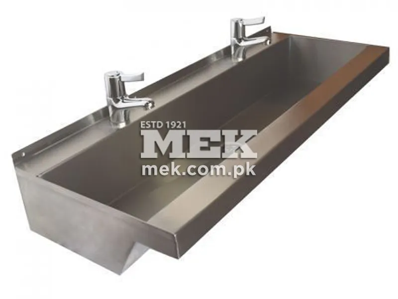 Stainless Steel Hand Wash Sink Trough - Image 4