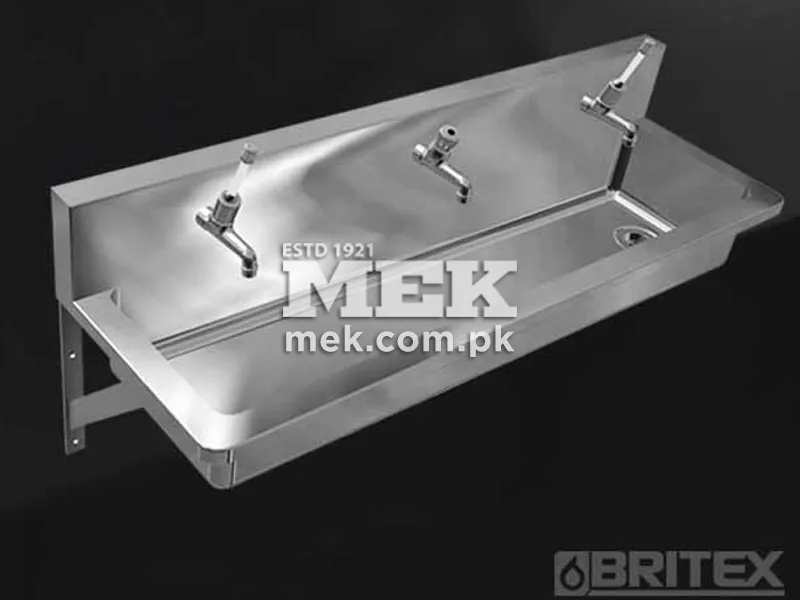 Stainless Steel Hand Wash Sink Trough - Image 3