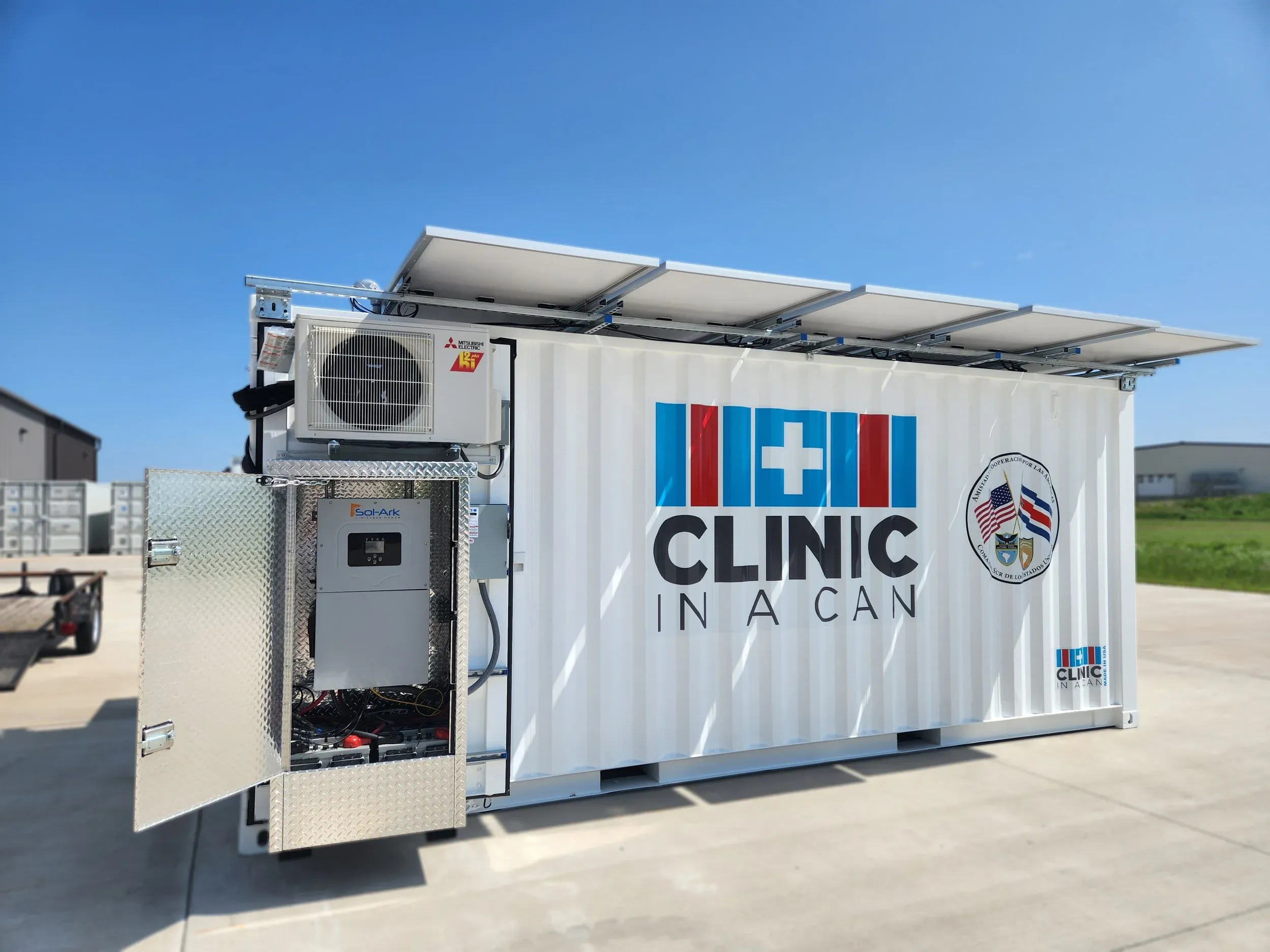 Containerized First Aid & Medical Station